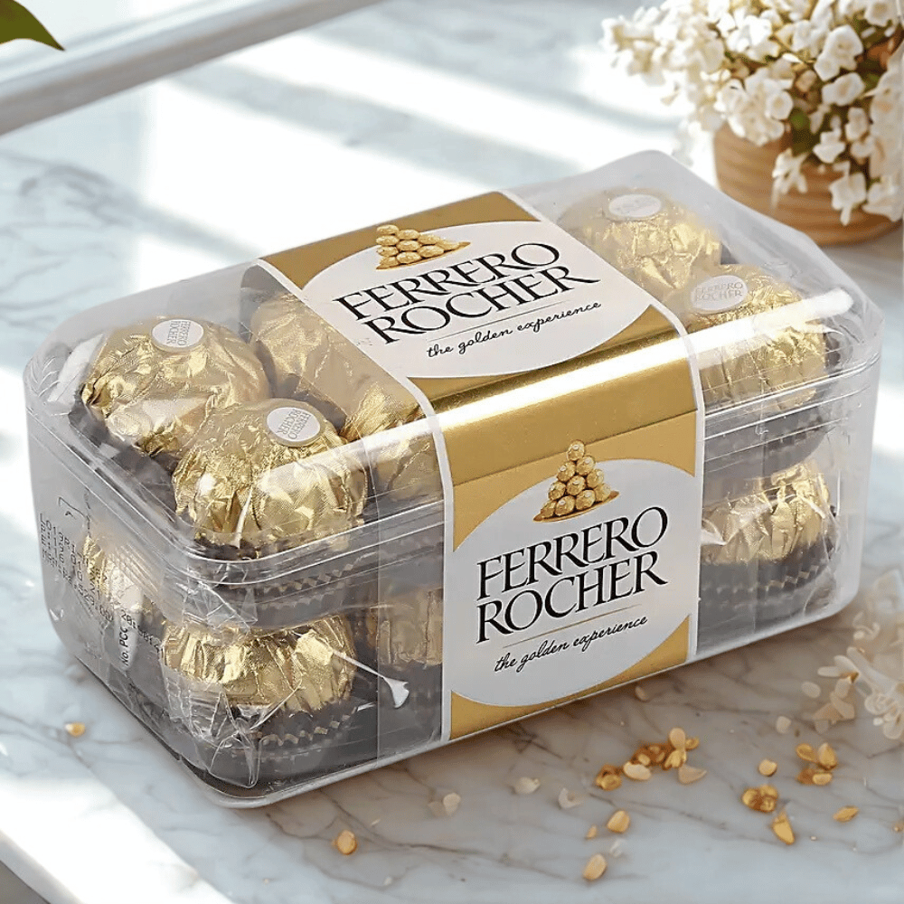 Ferrero Rocher With Money Plant (2) Ferrero Rocher With Money Plant 2 Happy Gift