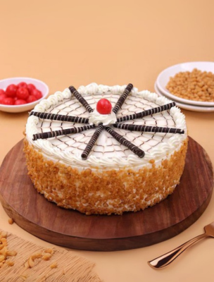 Butterscotch Cake Happy Gift
