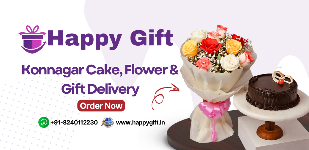 Konnagar Cake, Flower & Gift Delivery