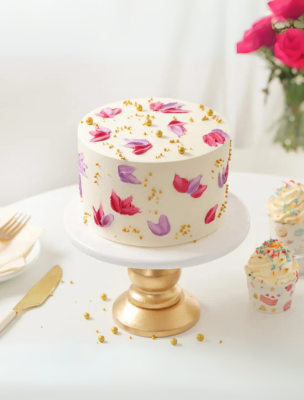vanilla Cake 8 Happy Gift